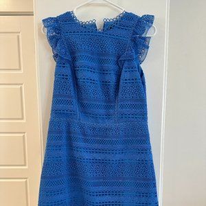 JCrew - Blue Lace Dress